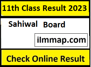11th Class Result Sahiwal Board 2023