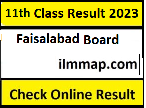 11th Class Result 2023 Faisalabad Board