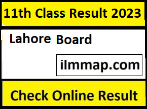 11th Class Result 2023 Bise Lahore board