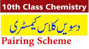 10th Class Chemistry Pairing Scheme 2023 All Punjab Boards