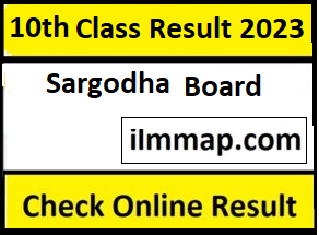 10th Class Result Sargodha Board 2023