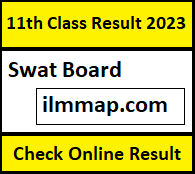 11th class 1st year Result Bise Swat board 2023